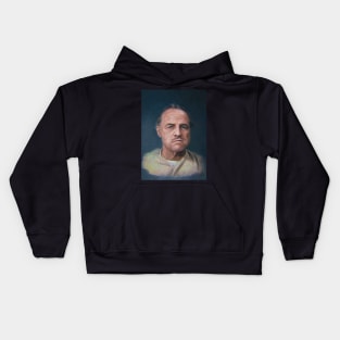 portrait marlon brando Kids Hoodie